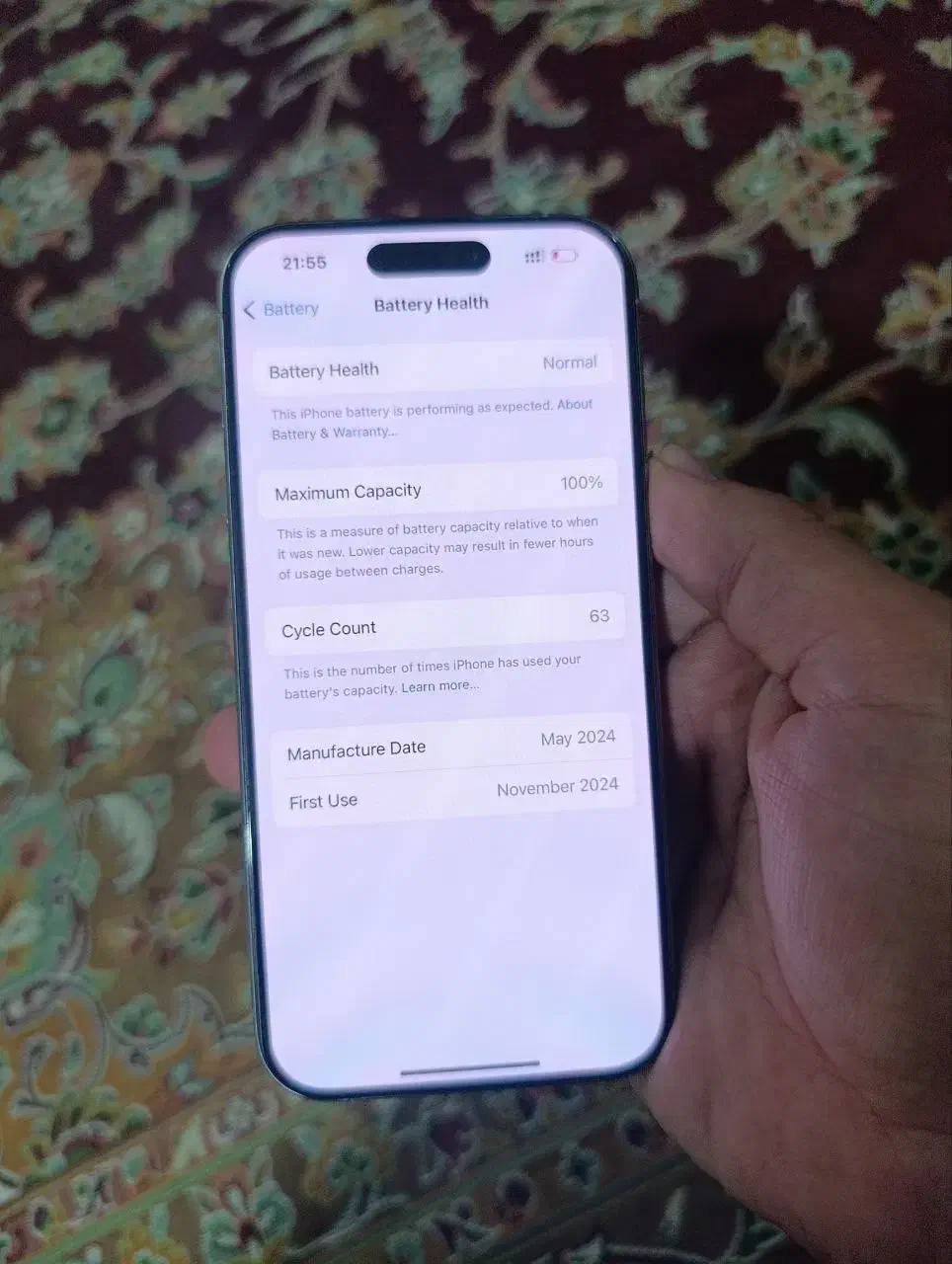 Iphone15proریجستر شده|موبایل|کرمانشاه, |دیوار
