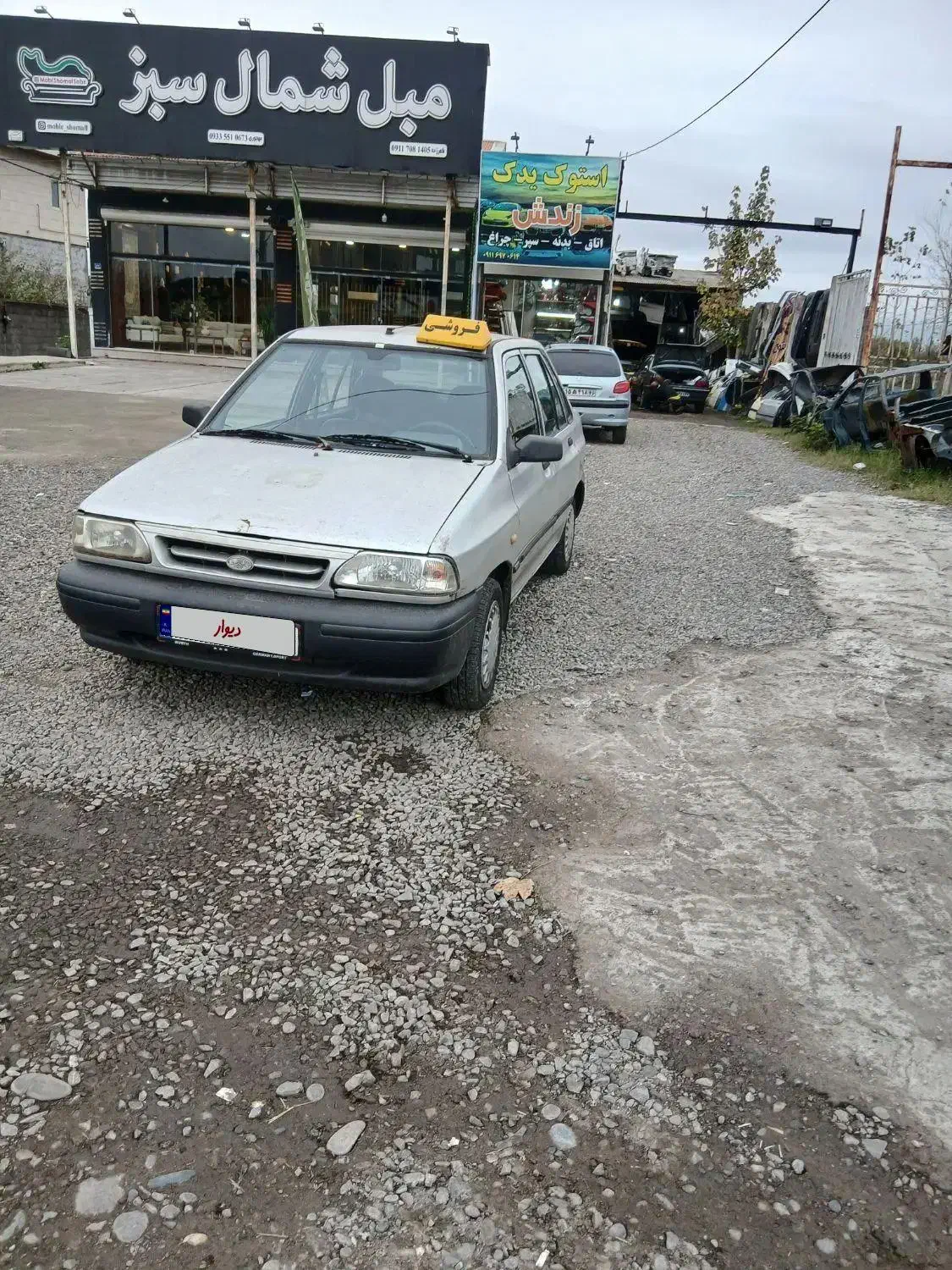 پراید ۸۸ دوگانه فابریک|خودرو سواری و وانت|رشت, حومه رشت|دیوار