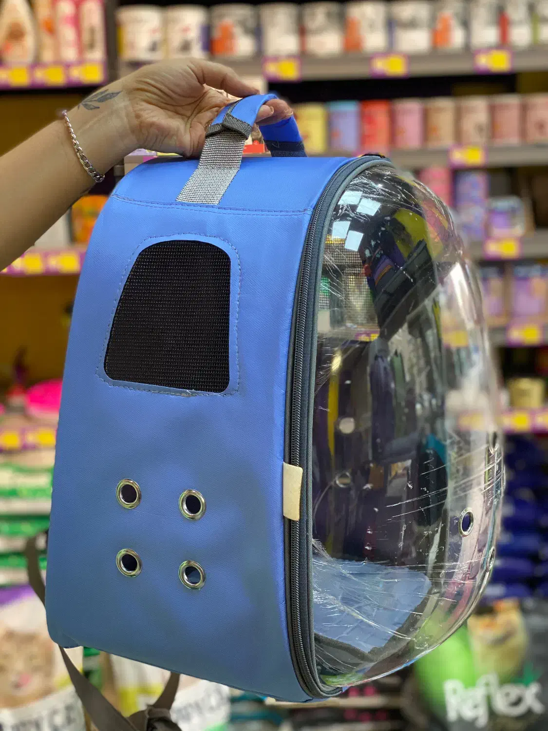 کوله حمل سگ و گربه فضایی/نو و آکبند/پارکدار و ساده|لوازم جانبی حیوانات|تهران, فلسطین (میدان انقلاب)|دیوار