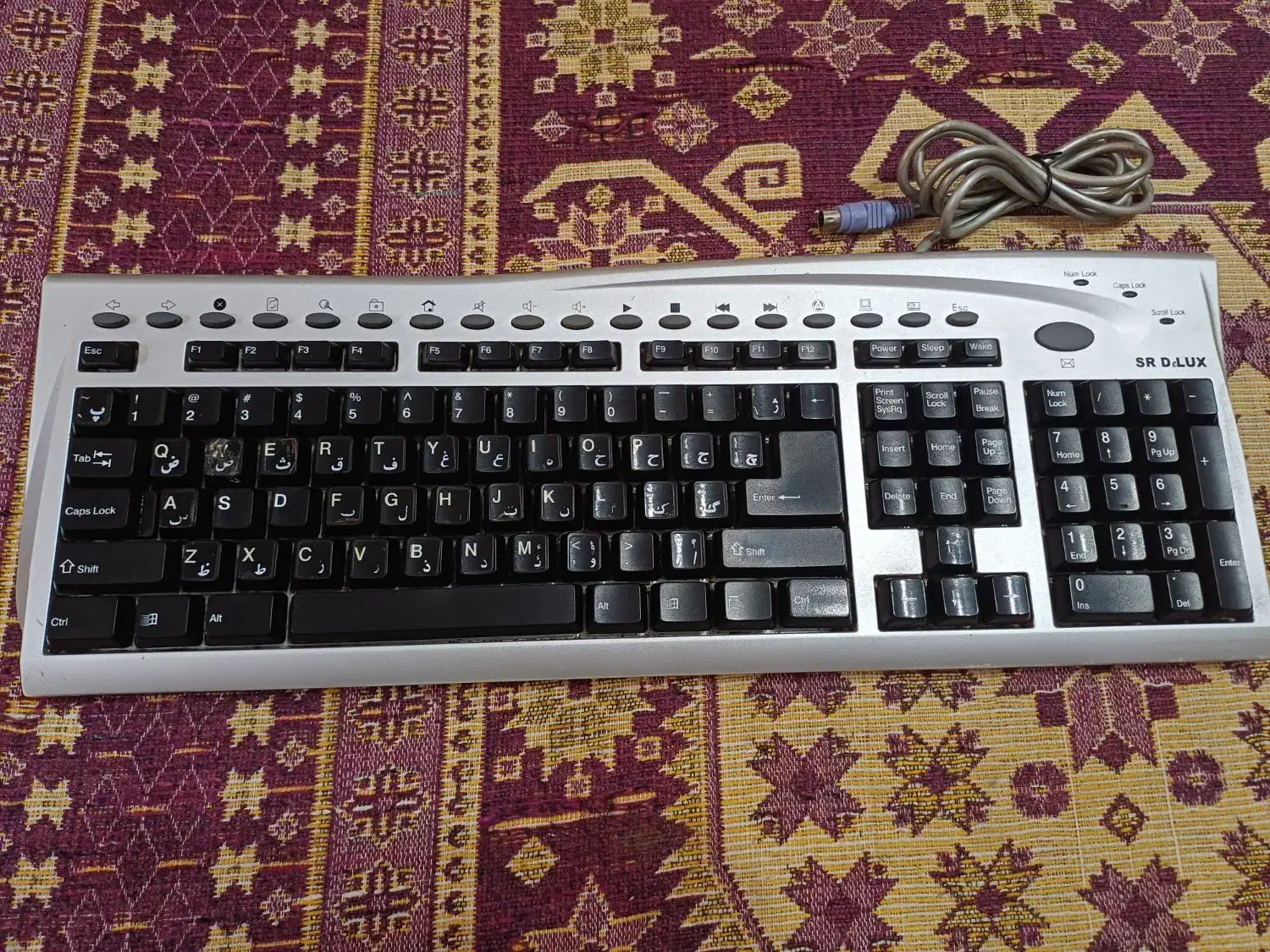 کیبورد SR DeLUX|قطعات و لوازم جانبی رایانه|میاندوآب, |دیوار