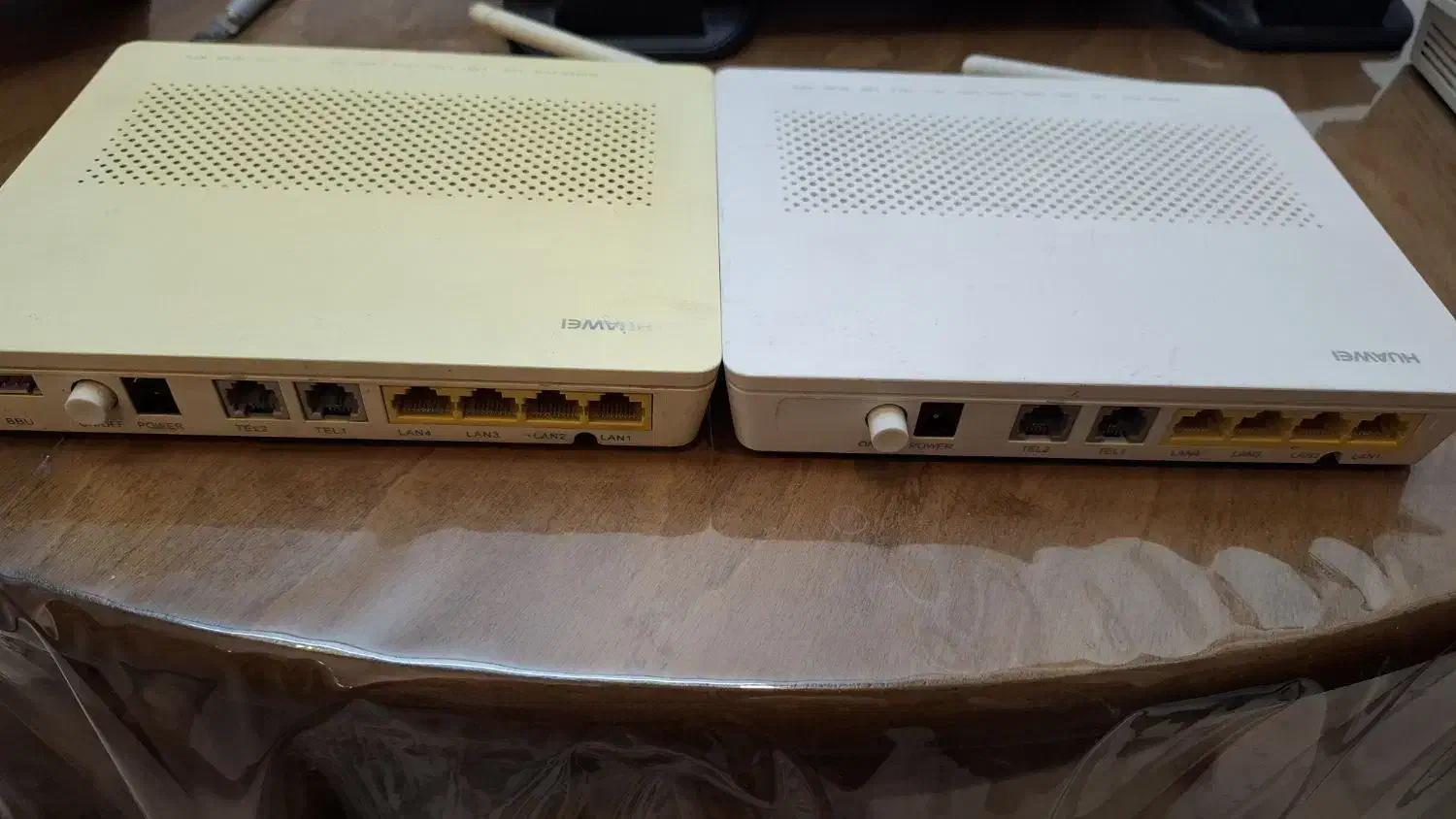 مودم فیبر نوری سوکت ابی و سبز|مودم و تجهیزات شبکه|کرج, باغستان|دیوار