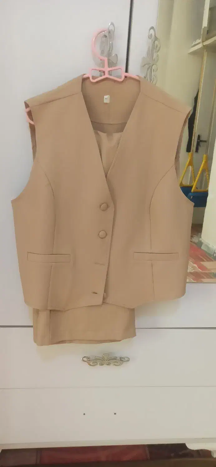 کت شلوار کرم استخوانی|لباس|گلستان (تهران), |دیوار