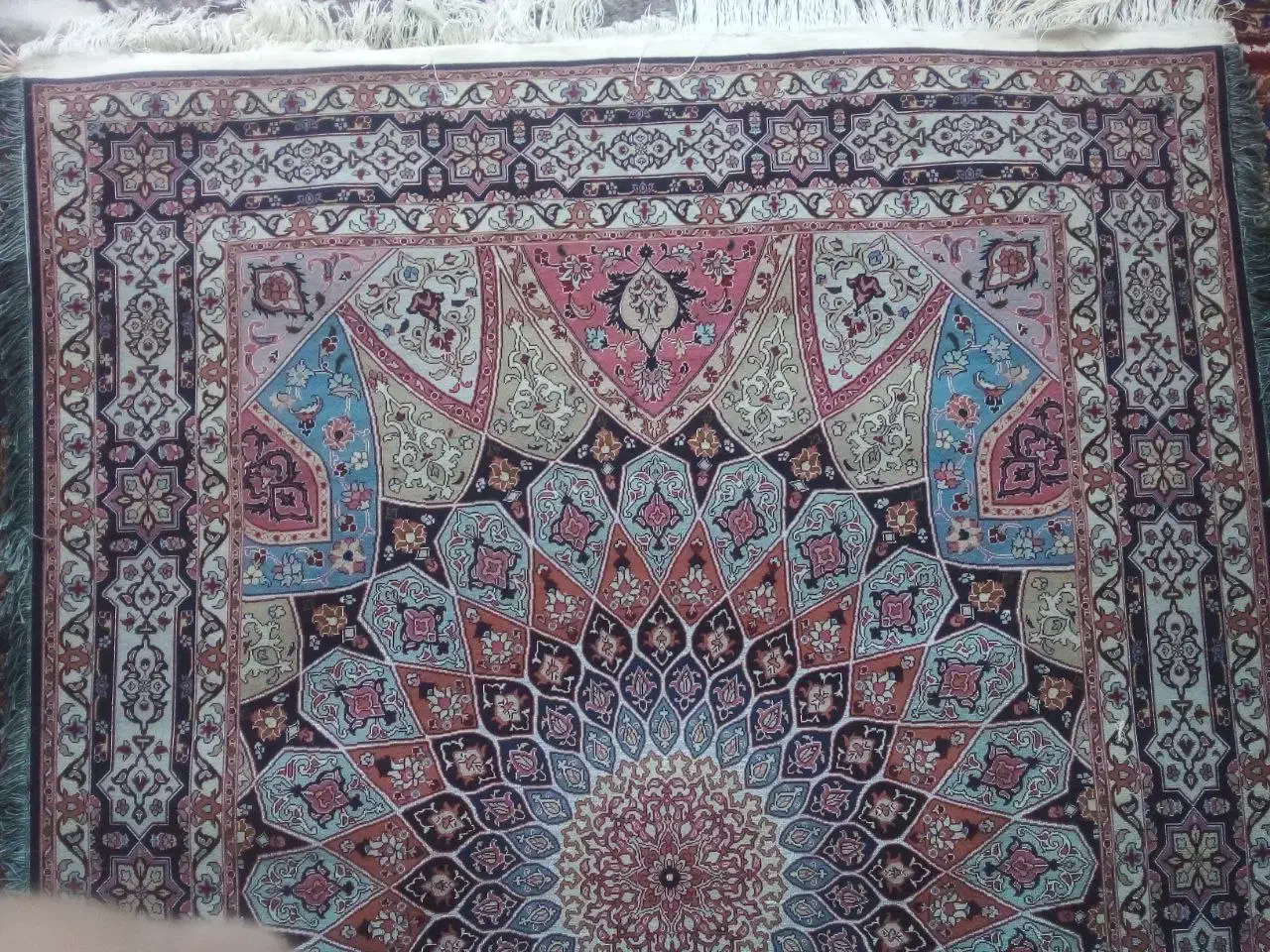 فرش قالیچه گنبد عتیقه|فرش|تبریز, |دیوار