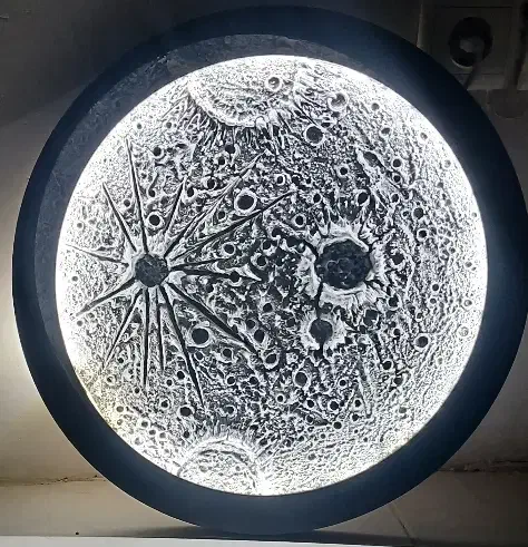 تابلو ماه قطر ۴۵|تابلو، نقاشی، عکس|تاکستان, |دیوار