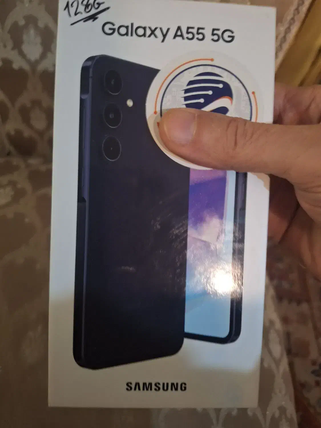 گوشی سامسونگ a55 5g آکبند Awesome navy|موبایل|تهران, توحید|دیوار