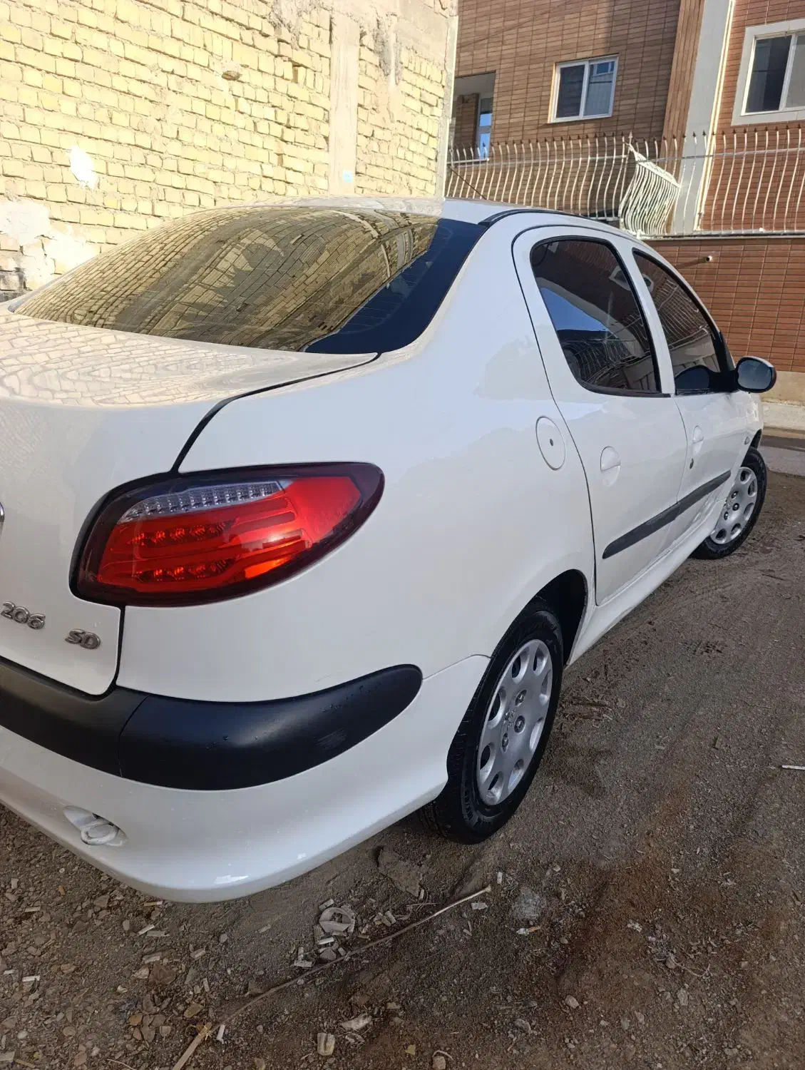 ۲۰۶ اس دی مدل ۸۸|خودرو سواری و وانت|ابریشم, |دیوار