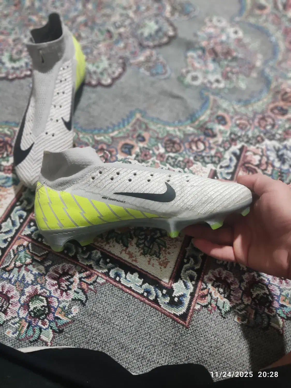 کفش چمن (استوک) nike air zoom m16|کیف، کفش، کمربند|اسفراین, |دیوار