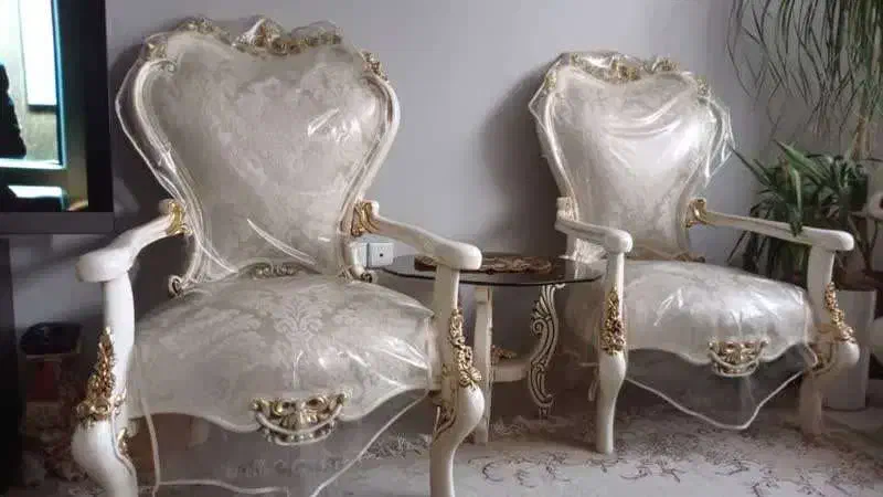 مبلمان 9نفره چوب راش+روکش پلاستیک(50 میلیون تومان)|مبلمان خانگی و میز عسلی|آباده, |دیوار