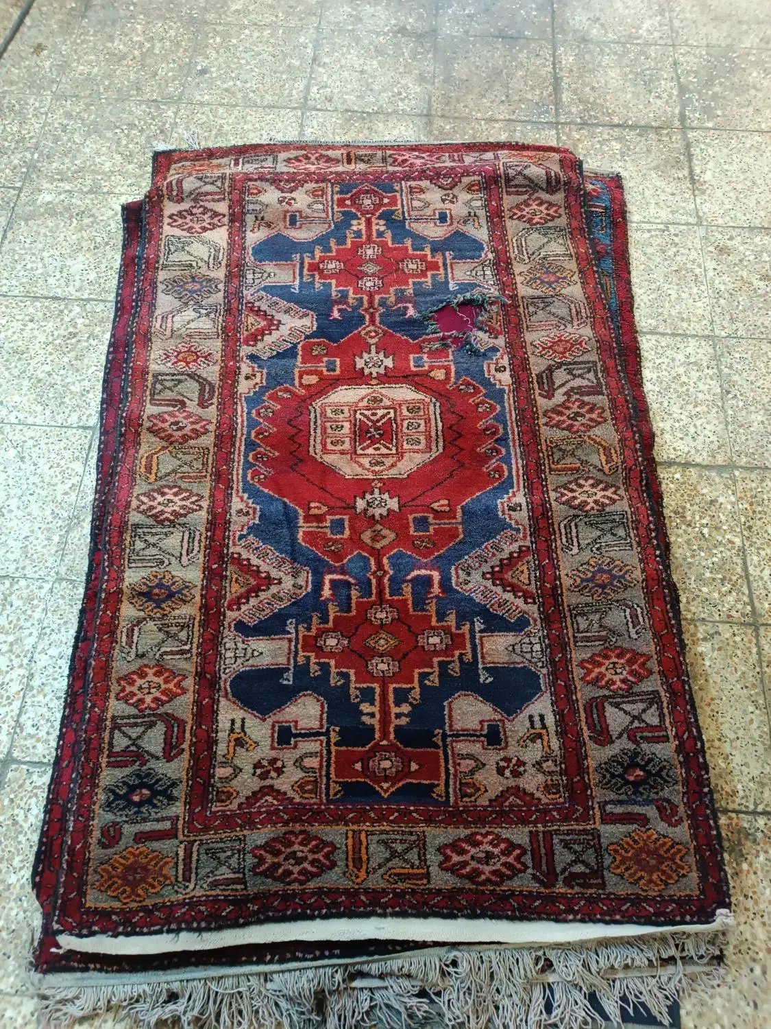 فرش دستباف عتیقه|فرش|تهران, گلستان (شهرک راه آهن)|دیوار