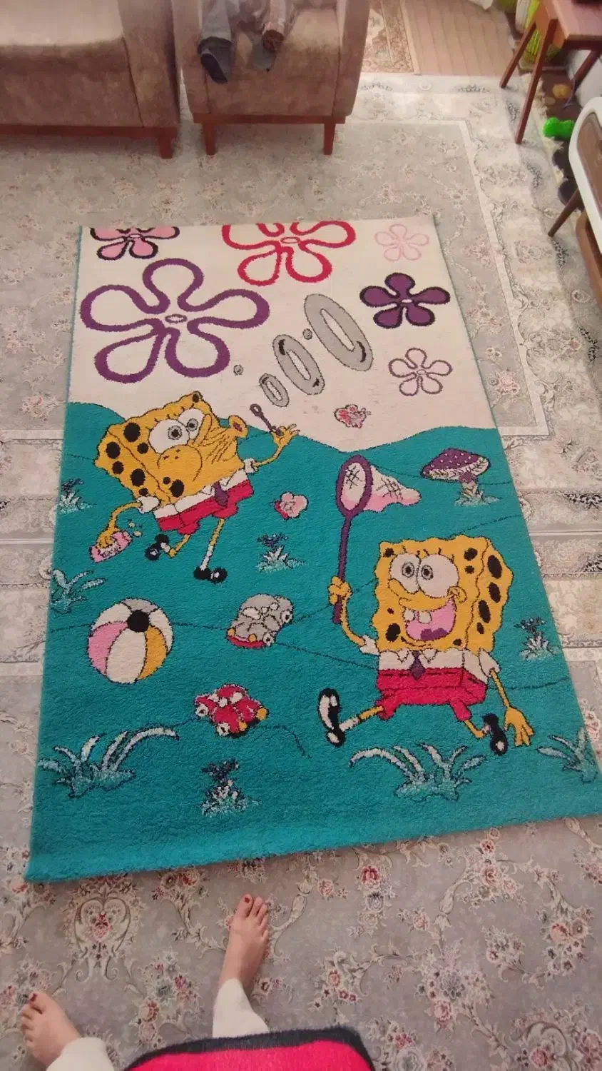 فروش فرش کودک|فرش|خمینیشهر, |دیوار