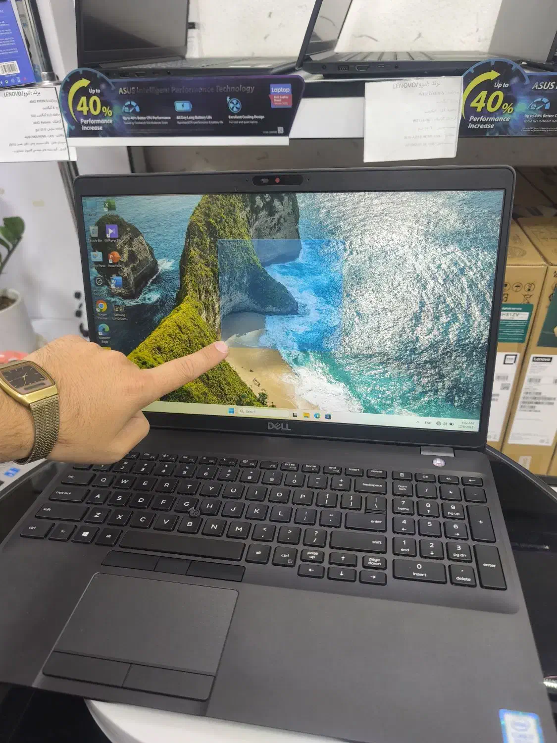 لپ تاپ صفحه لمسی DELL|رایانه همراه|ارومیه, |دیوار