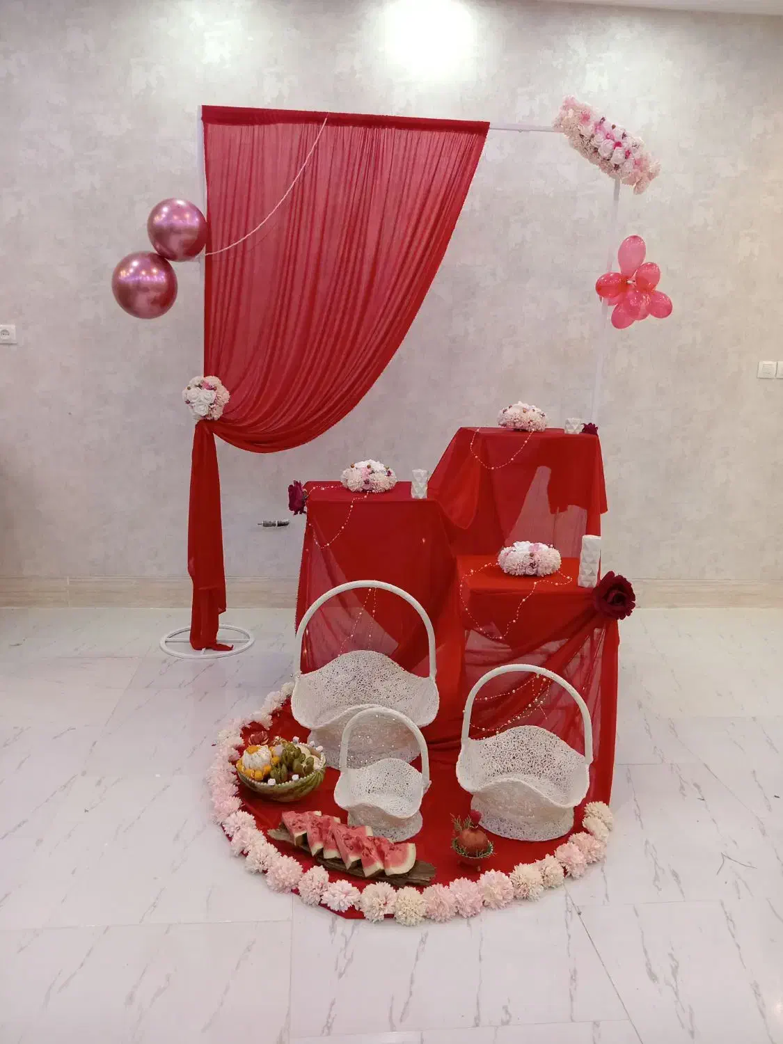 کرایه و فروش لوازم عقد و حنابندان و شب یلدایی|خدمات پذیرایی، مراسم|نجف‌آباد, شهرک بهاران|دیوار