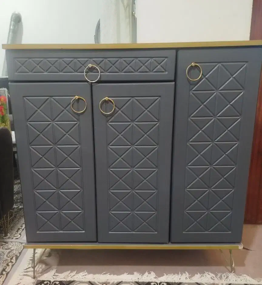 جاکفشی سه درب طوسی|جاکفشی، کمد، دراور|بهشهر, |دیوار