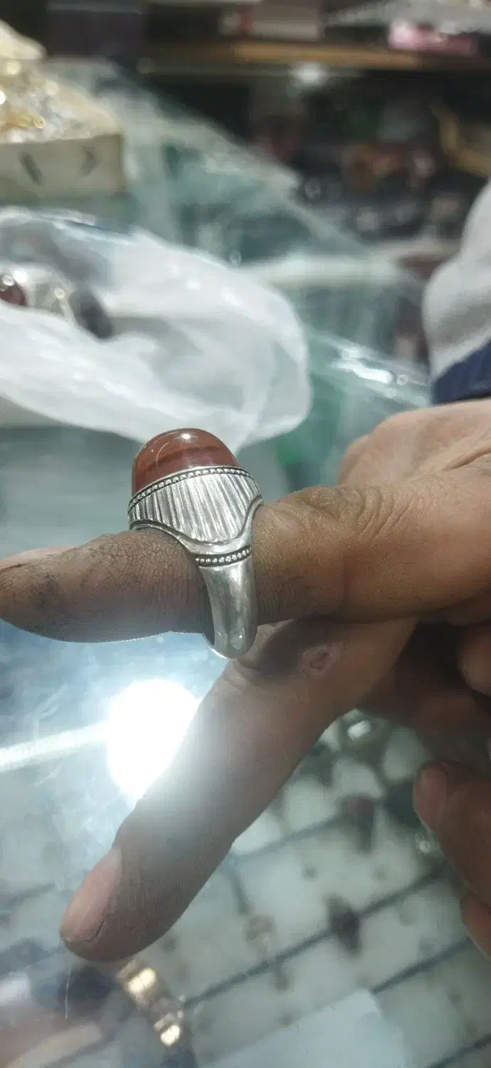 انگشتر نقره رکاب ایران بهزاد|جواهرات|تهران, شهرک طالقانی|دیوار