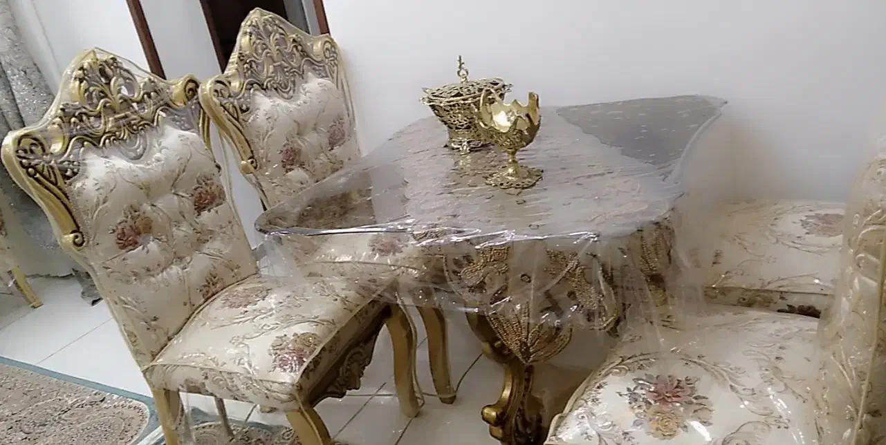 نهارخوری ۴نفره راش|مبلمان خانگی و میز عسلی|اندیشه, اندیشه فاز ۱|دیوار