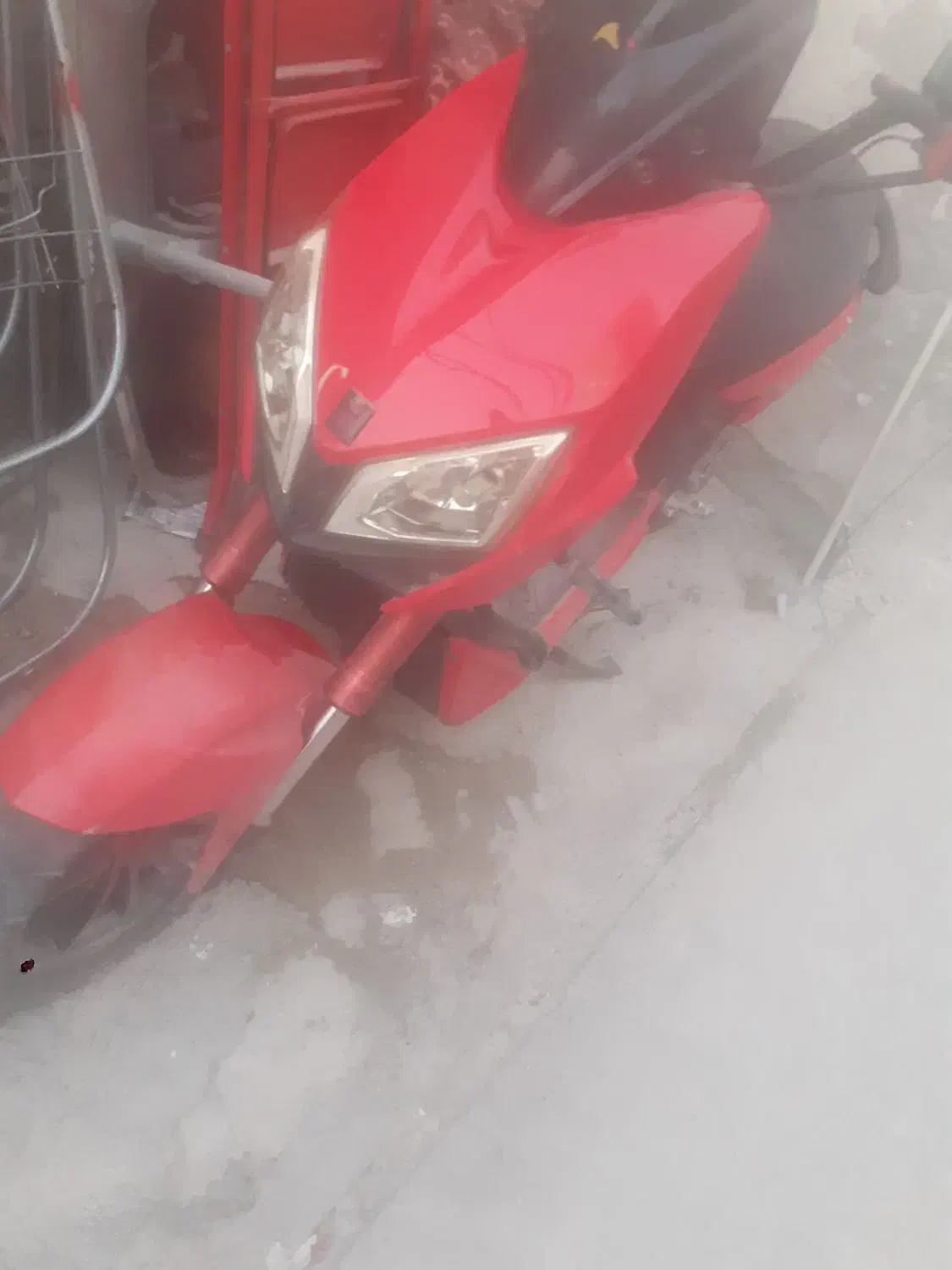 موتور ایکسمن نیوفیس بدون باتری تروتمیز دارای پلاک|موتورسیکلت|کیش, |دیوار