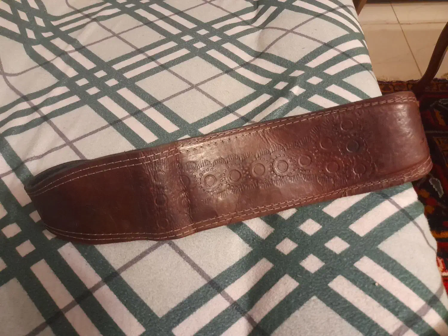 کمربند چرم وزنه برداری|کیف، کفش، کمربند|تبریز, |دیوار