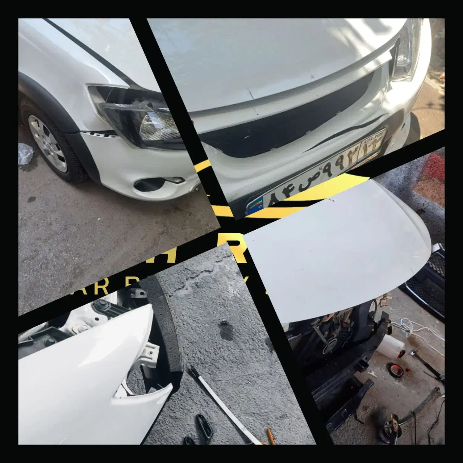 پولیش سرامیک کاور  نقاشی صافکاری pdr ترمیم سپر|خدمات موتور و ماشین|مشهد, طلاب|دیوار