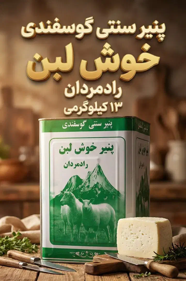 پنیر سنتی گوسفندی، قزل قویون،خوش لبن،ریحان،|خوردنی و آشامیدنی|رشت, شهرک احمد خمینی|دیوار