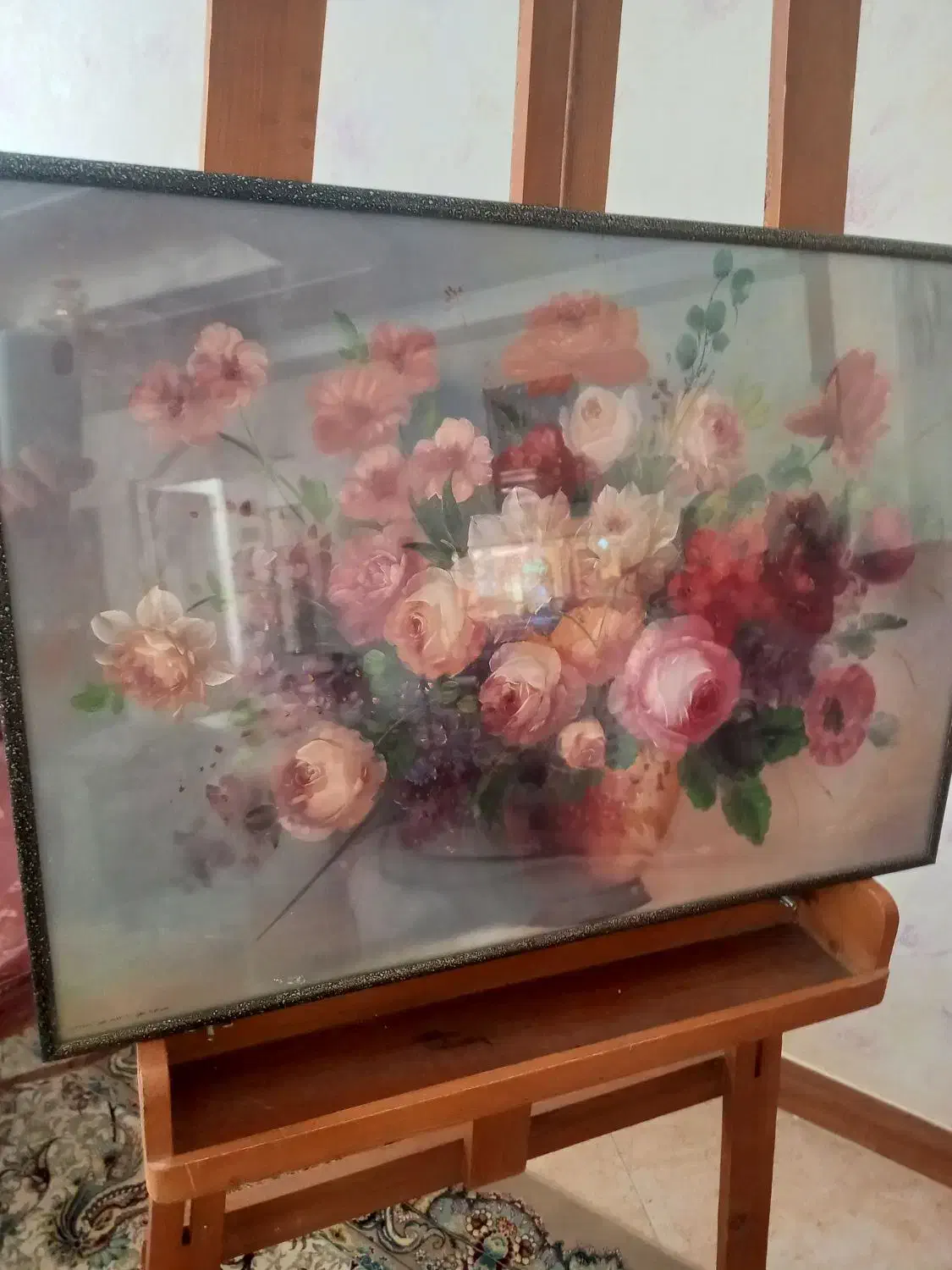 تابلو گلدان گل زیبا|تابلو، نقاشی، عکس|تهران, آزادشهر|دیوار