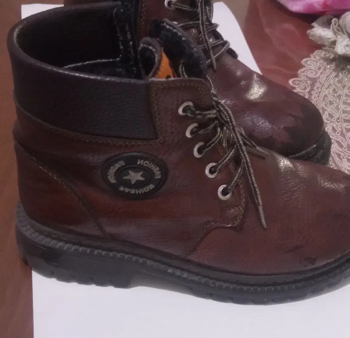 پوتین سایز 34قیمت مناسب|کفش و لباس بچه|سهند, |دیوار