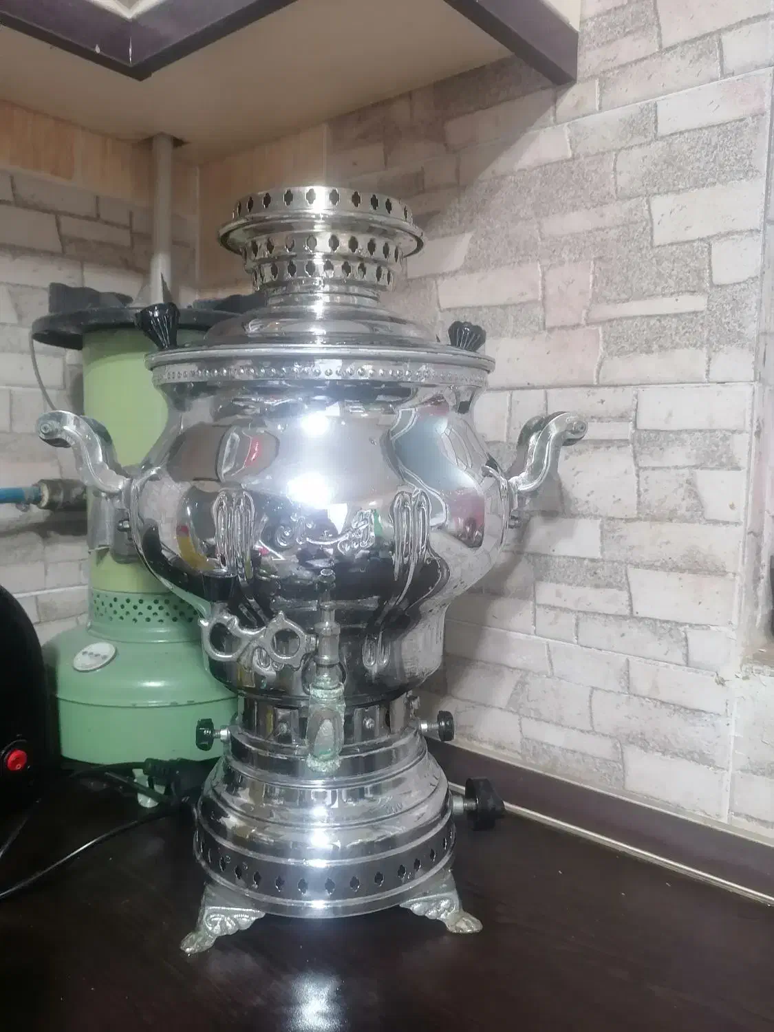 سماور گازی پنج لیتری در حد|سماور، چای‌ساز، قهوه‌ساز|گنبد کاووس, |دیوار