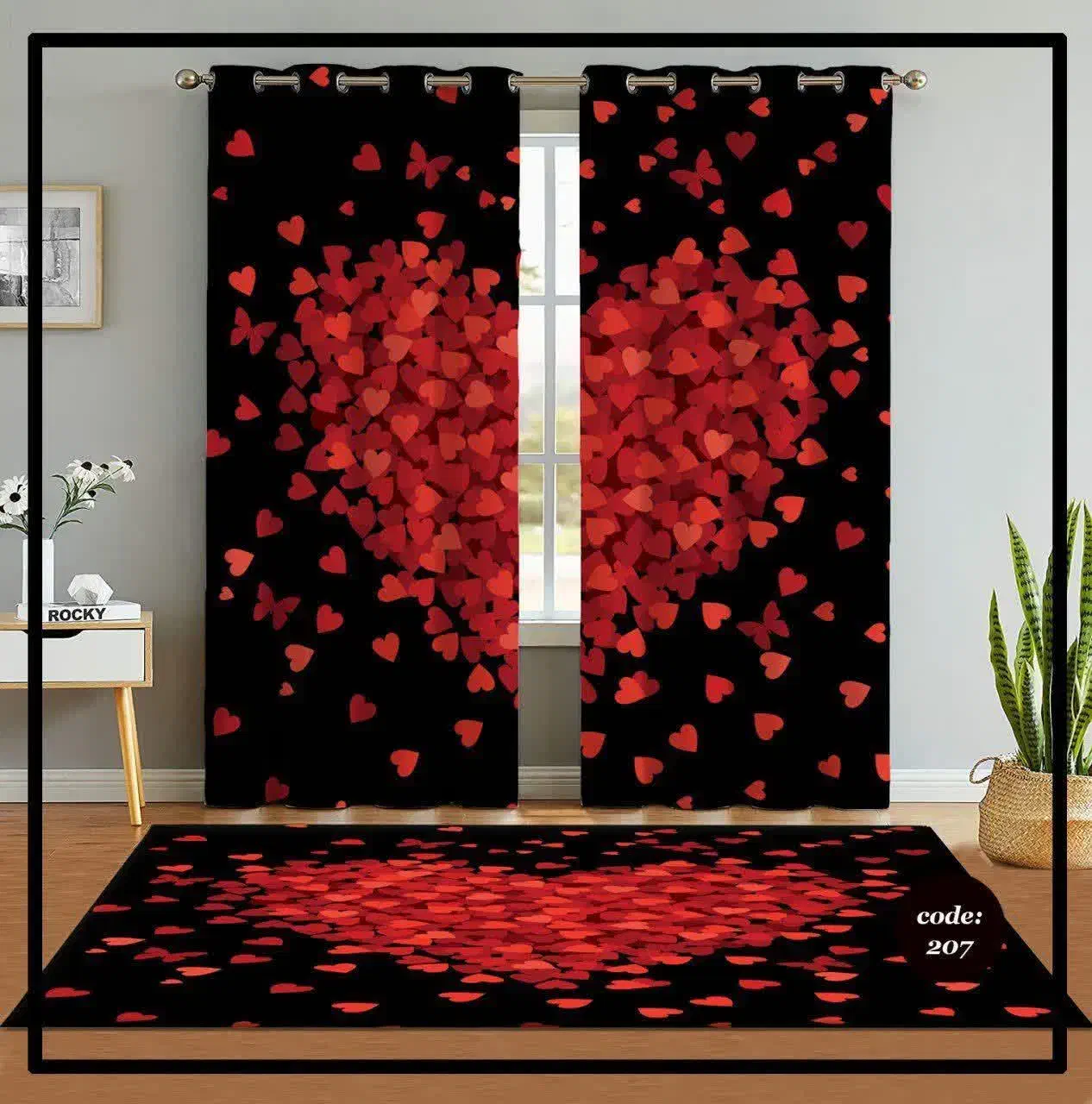 پرده و روتختی سه بعدی هازان ترک|پرده، رانر، رومیزی|بندرعباس, |دیوار