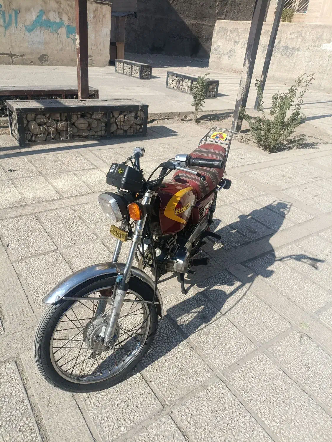 هوندا125مزایده|موتورسیکلت|اندیشه, شهرک مریم|دیوار