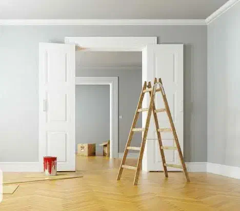 رنگ کاری و نقاشی ساختمان|خدمات پیشه و مهارت|کاشان, دشت چال|دیوار