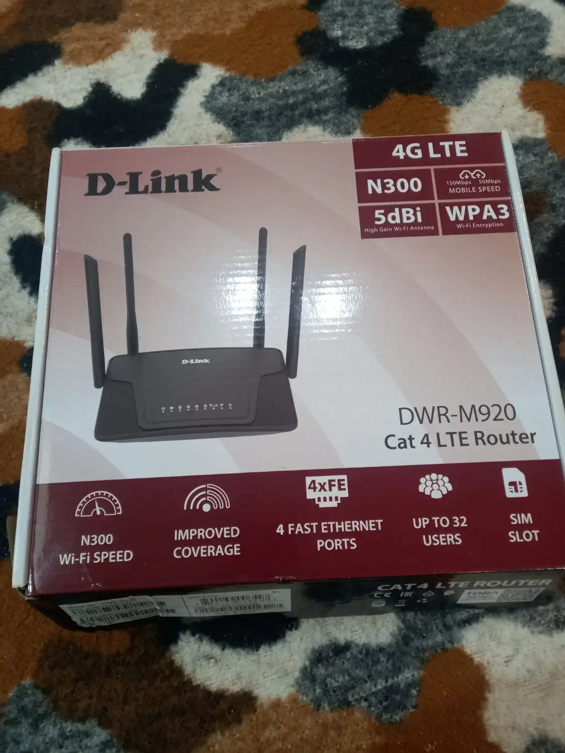 مودم دلینگ 4G|مودم و تجهیزات شبکه|تبریز, |دیوار