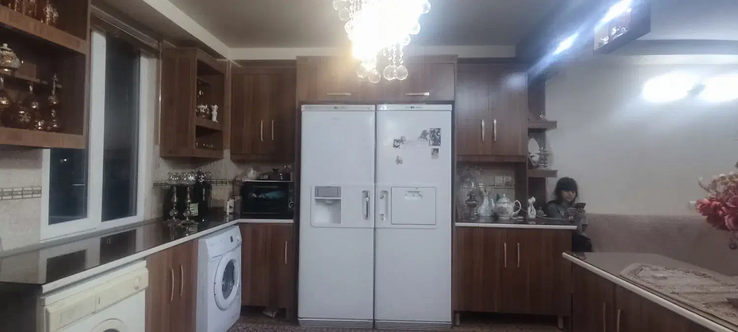 کابینت ام دی اف کامل به همراه سینک و گاز صفحه وهود|آب‌چکان و نظم‌دهنده ظروف|ملایر, |دیوار