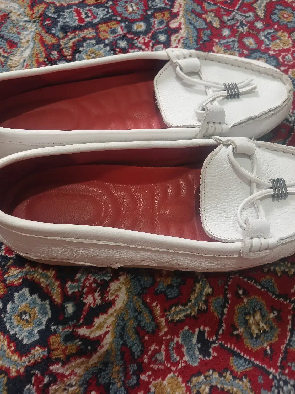 کفش چرم کالج در حد نو|کیف، کفش، کمربند|بابل, |دیوار