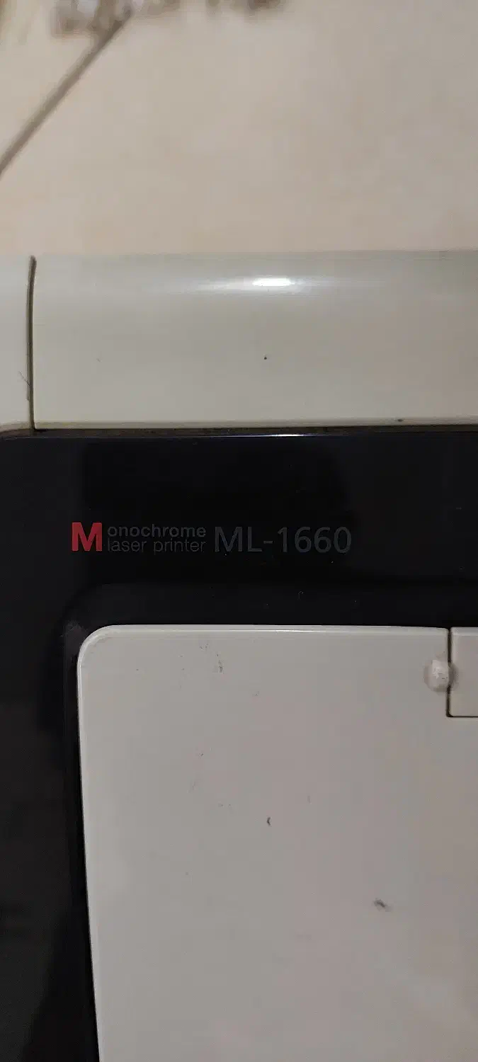 پرینتر سیاه سفید لیزری سامسونگ ml1660|پرینتر، اسکنر، کپی، فکس|تهران, ارم|دیوار