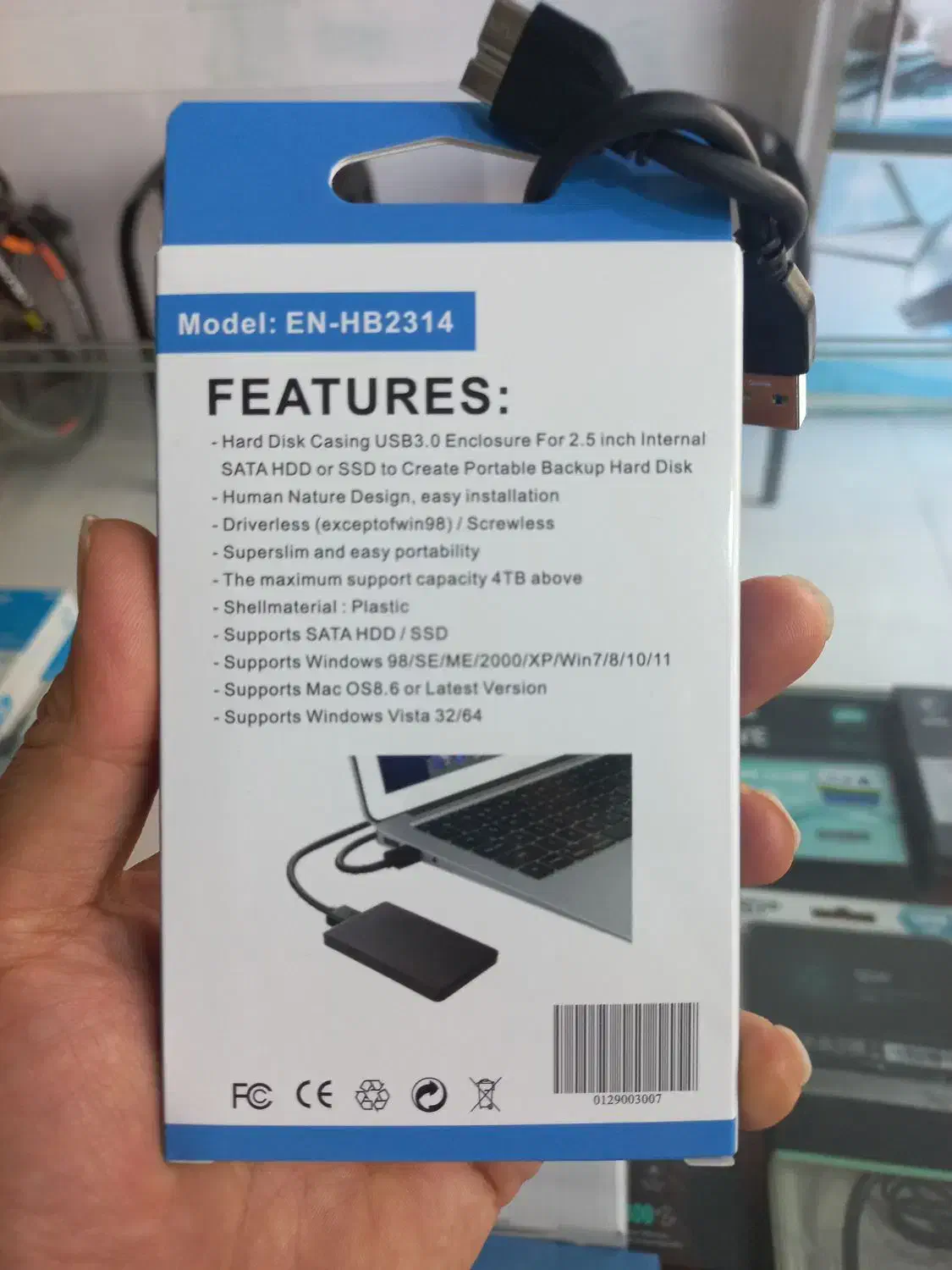 هارد  اکسترنال HDD 500GB|قطعات و لوازم جانبی رایانه|اندیشه, اندیشه فاز ۱|دیوار