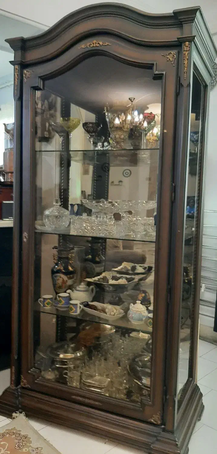 فروش آینه،بوفه، ویترین کوچک|بوفه، ویترین، کنسول|رشت, گلباغ نماز|دیوار