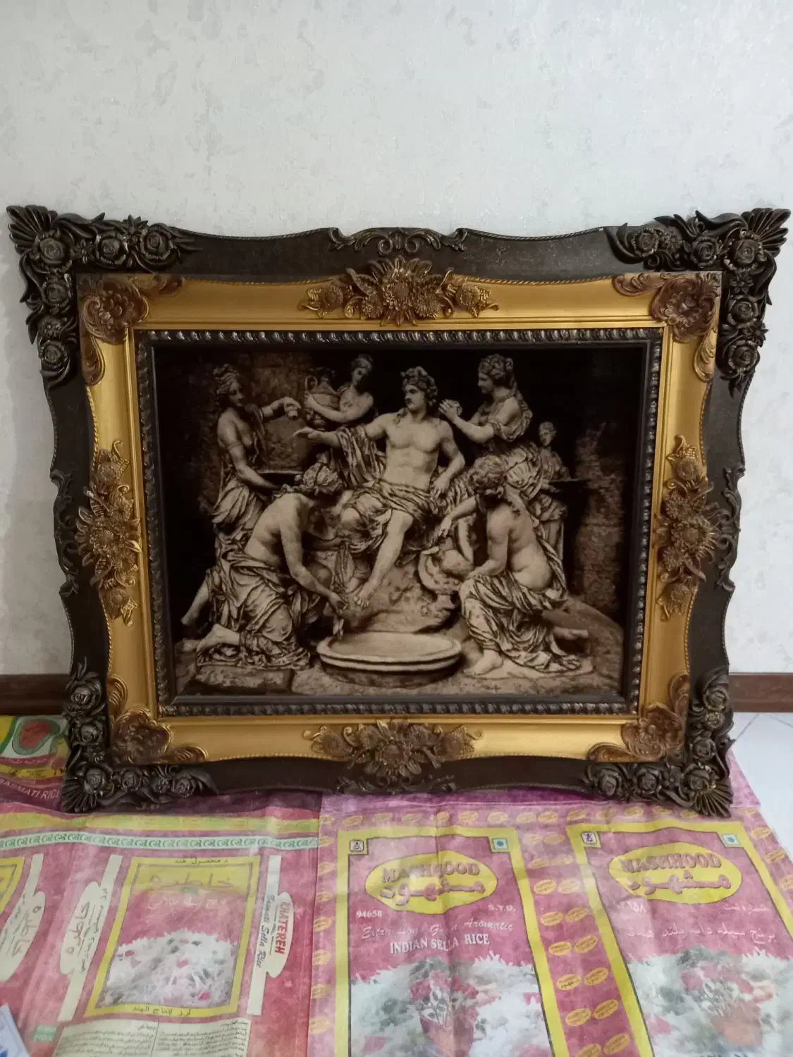 تابلو فرش دستباف تبریز|تابلو فرش|مشهد, امام خمینی|دیوار