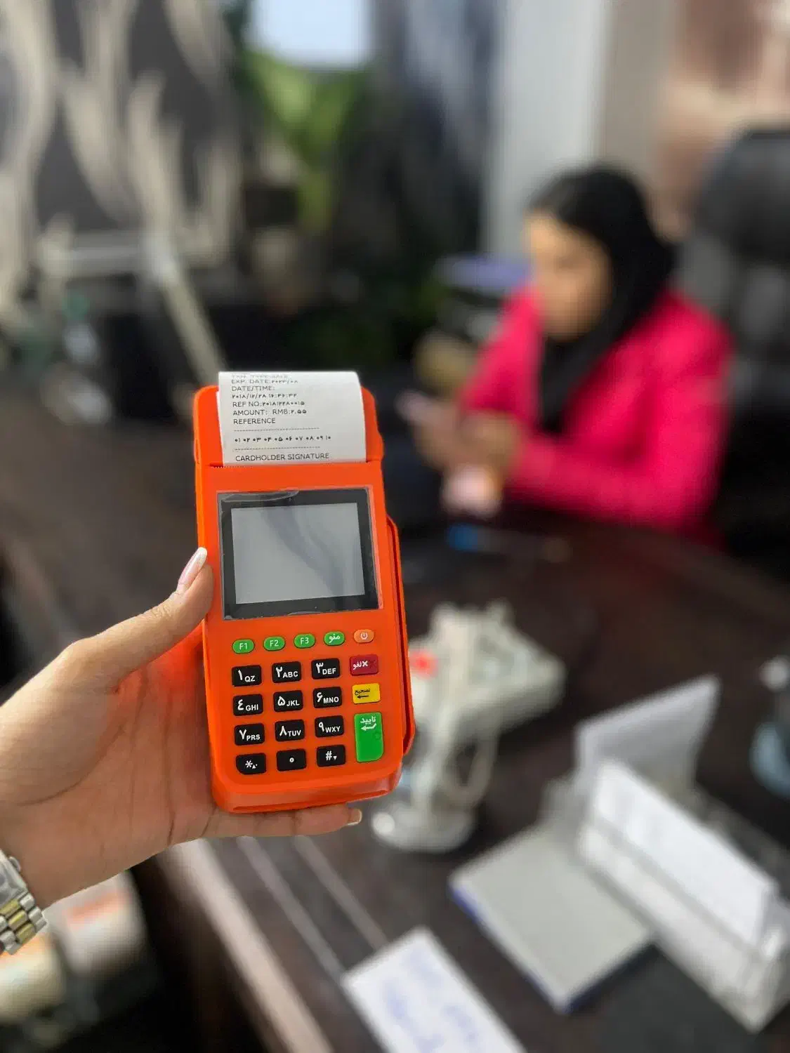 کارتخوان بیسیم کارت خوان سیار پوز باگارانتی|فروشگاه و مغازه|اصفهان, مفتح|دیوار