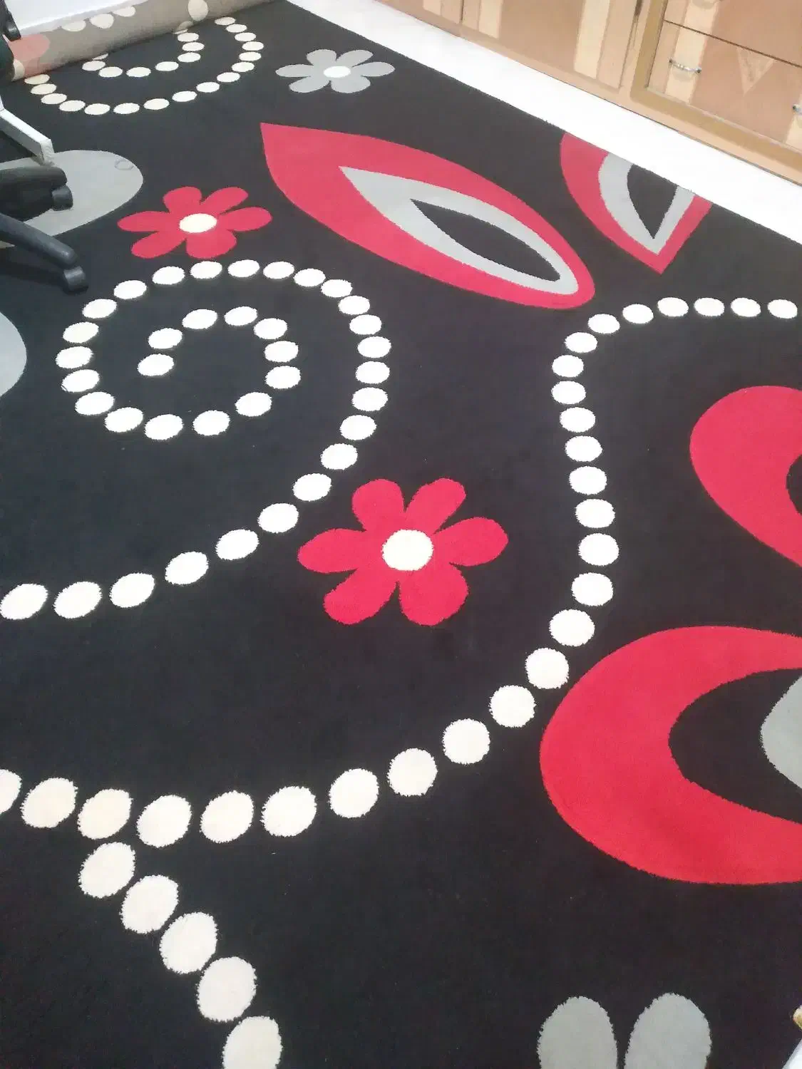 گلیم فرش ۱۲ متری پرز بلند|گلیم، جاجیم، گبه|خرمآباد, |دیوار