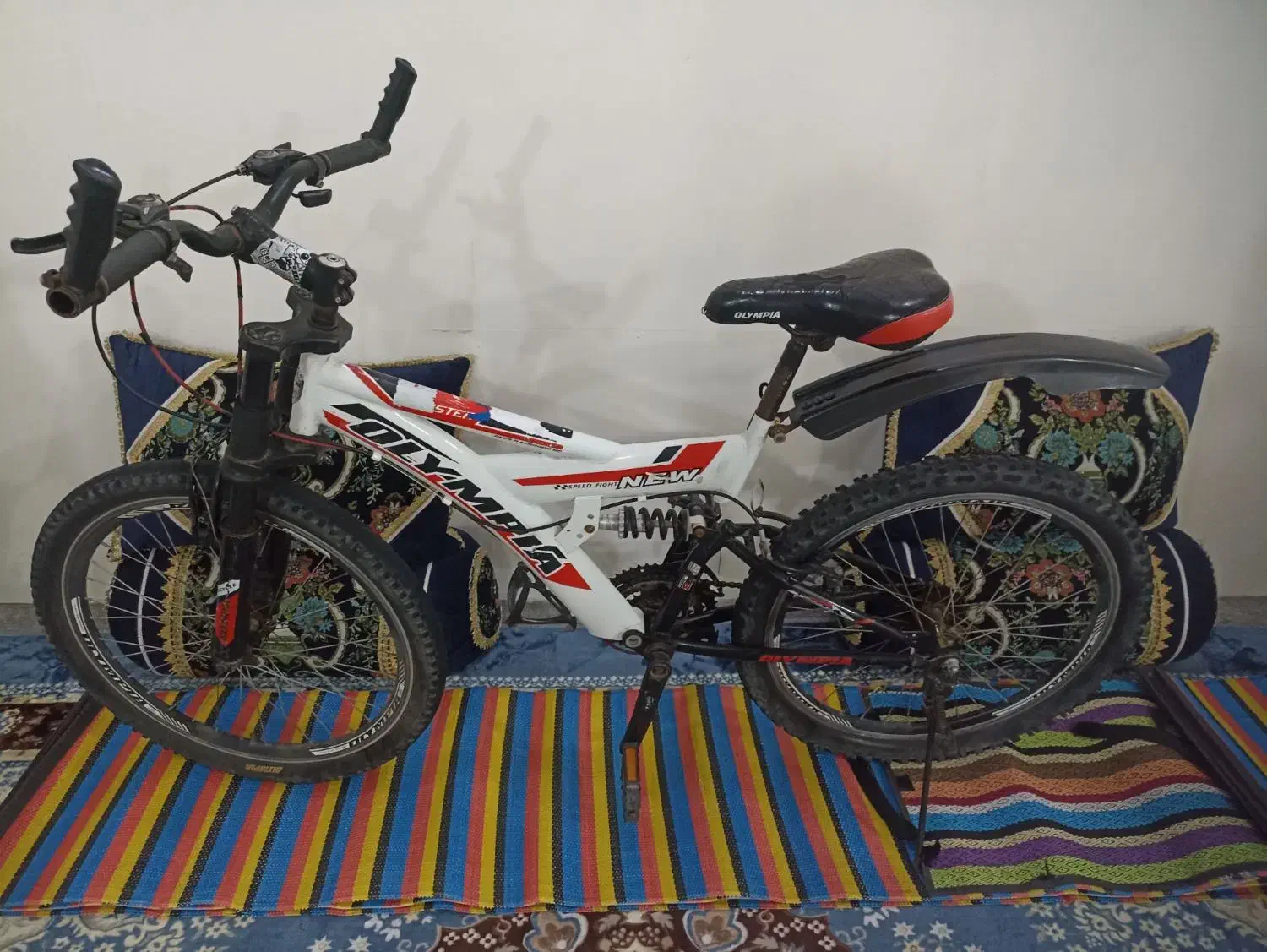 دوچرخه سایز ۲۴ دنده ایدرحد نو|دوچرخه، اسکیت، اسکوتر|اهواز, منازل سپاه|دیوار