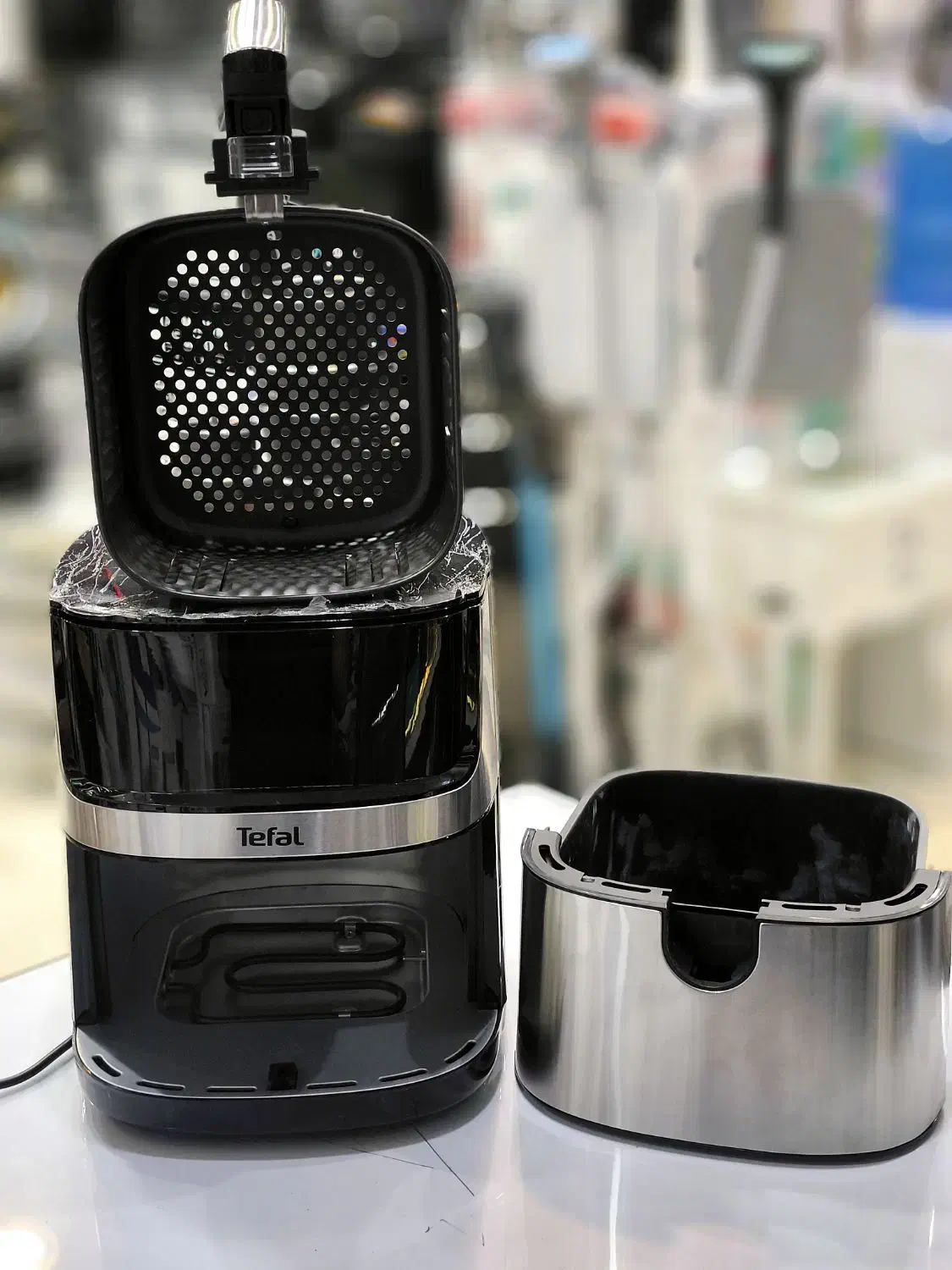 سرخ کن 2 المنت تفال اصلی آب پاش دار چراغ دار|اجاق گاز و لوازم برقی پخت‌وپز|قم, علی آباد سعدگان|دیوار