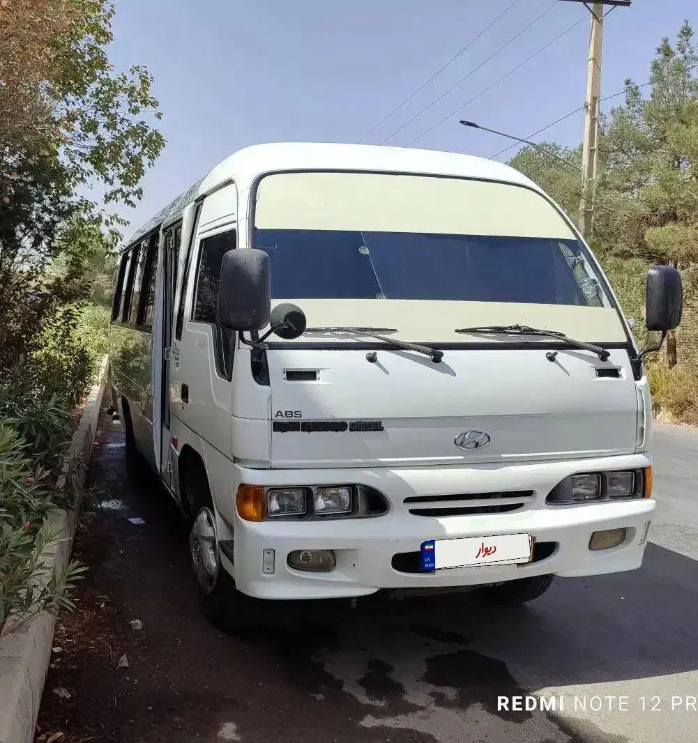 مینی بوس هیوندا مدل89|خودرو سنگین|فولادشهر, B4|دیوار