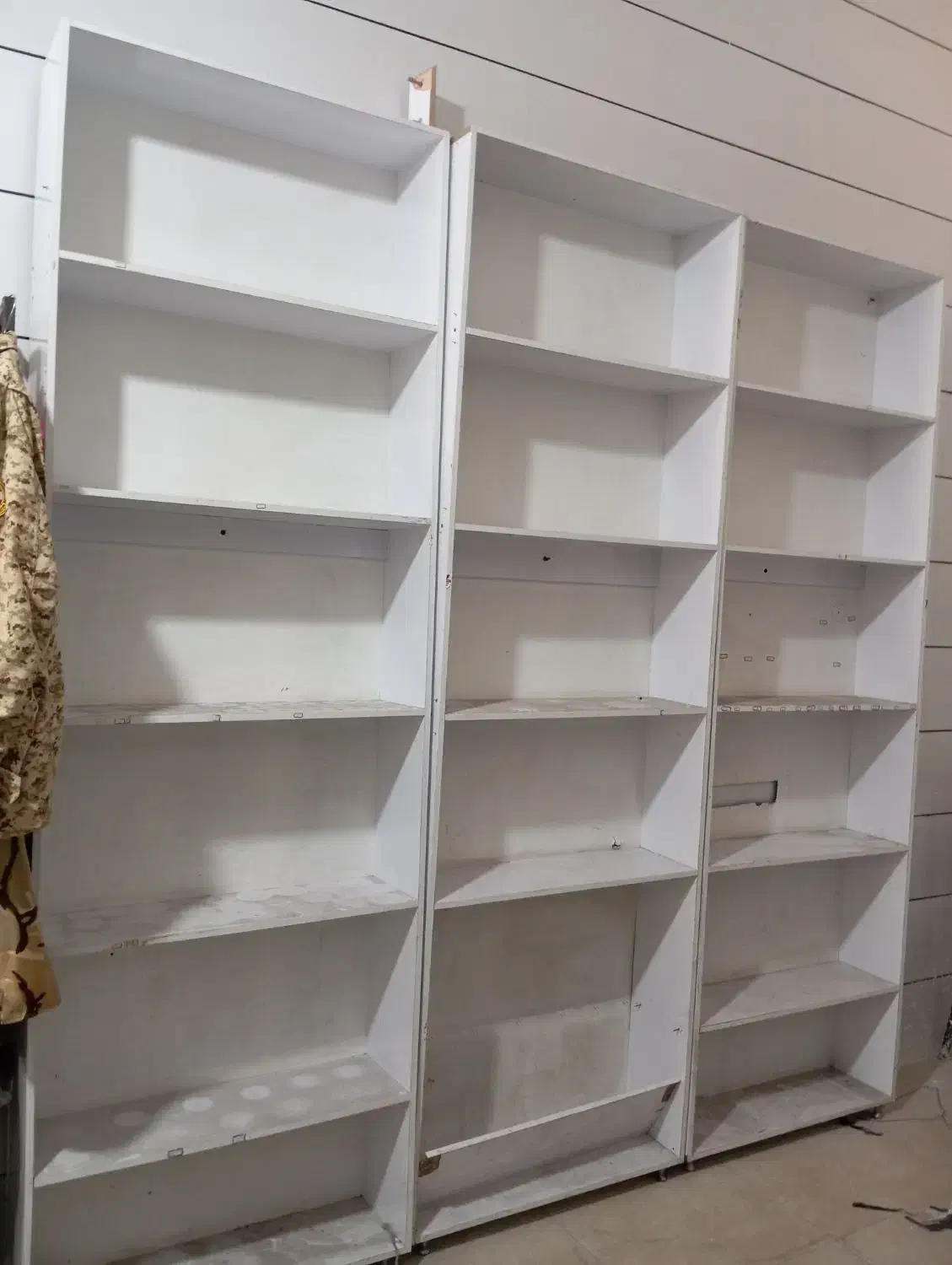 قفسه ام دی اف|کتابخانه، شلف، قفسه‌های دیواری|اسدآباد, |دیوار