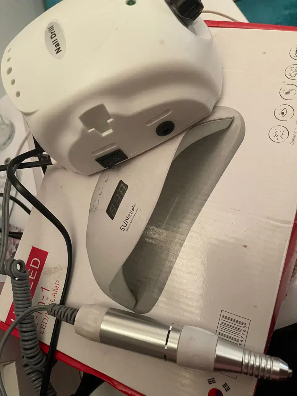 سوهان برقی و دستگاه یوویی|آرایشی، بهداشتی، درمانی|خرم‌آباد, |دیوار