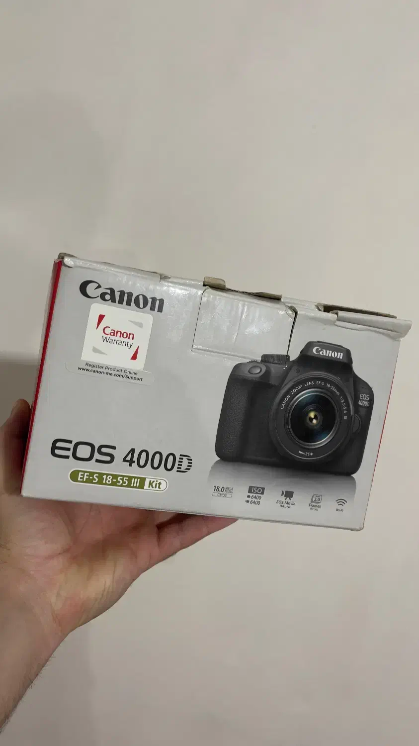 دوربین دیجیتال کانن مدل EOS 4000D به همراه لنز|دوربین عکاسی و فیلم‌برداری|همدان, |دیوار