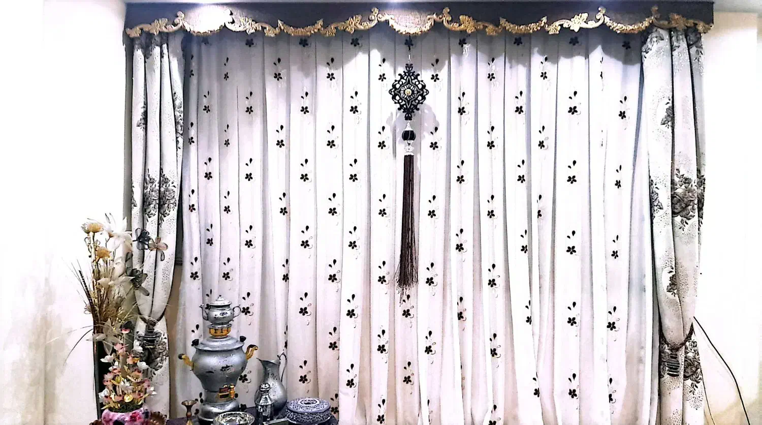 پرده سلطنتی|پرده، رانر، رومیزی|شیراز, دشت چنار|دیوار