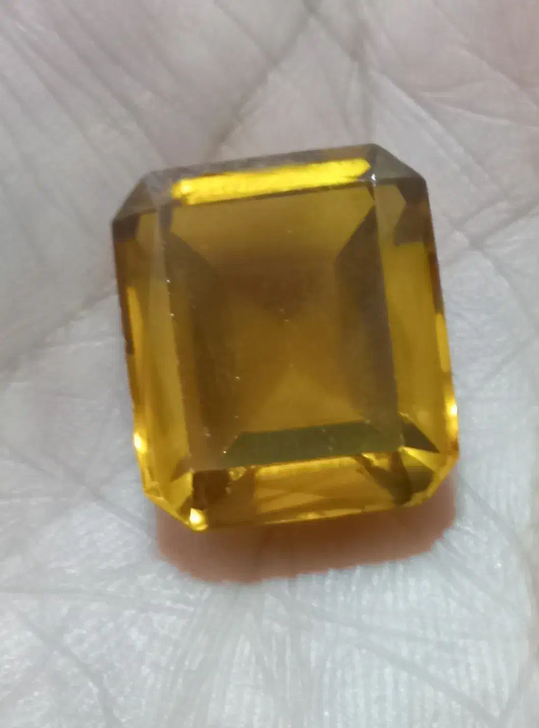 سنگ توپاز اصل زرد رنگ|کلکسیون اشیاء عتیقه|کرمانشاه, |دیوار