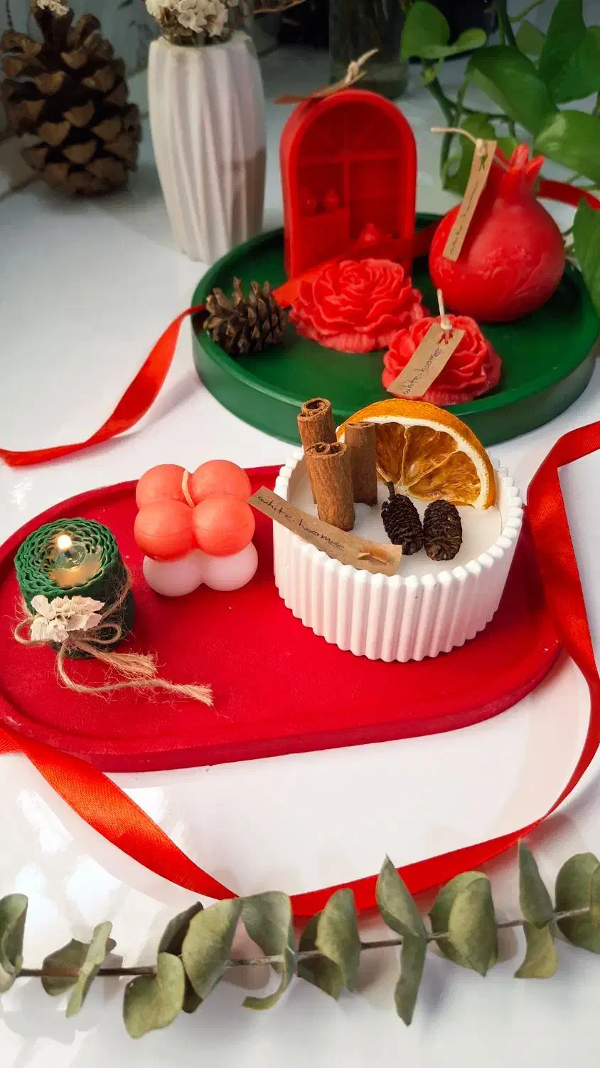 شمع و گیفت یلدایی|صنایع دستی و سایر لوازم تزئینی|ساری, |دیوار