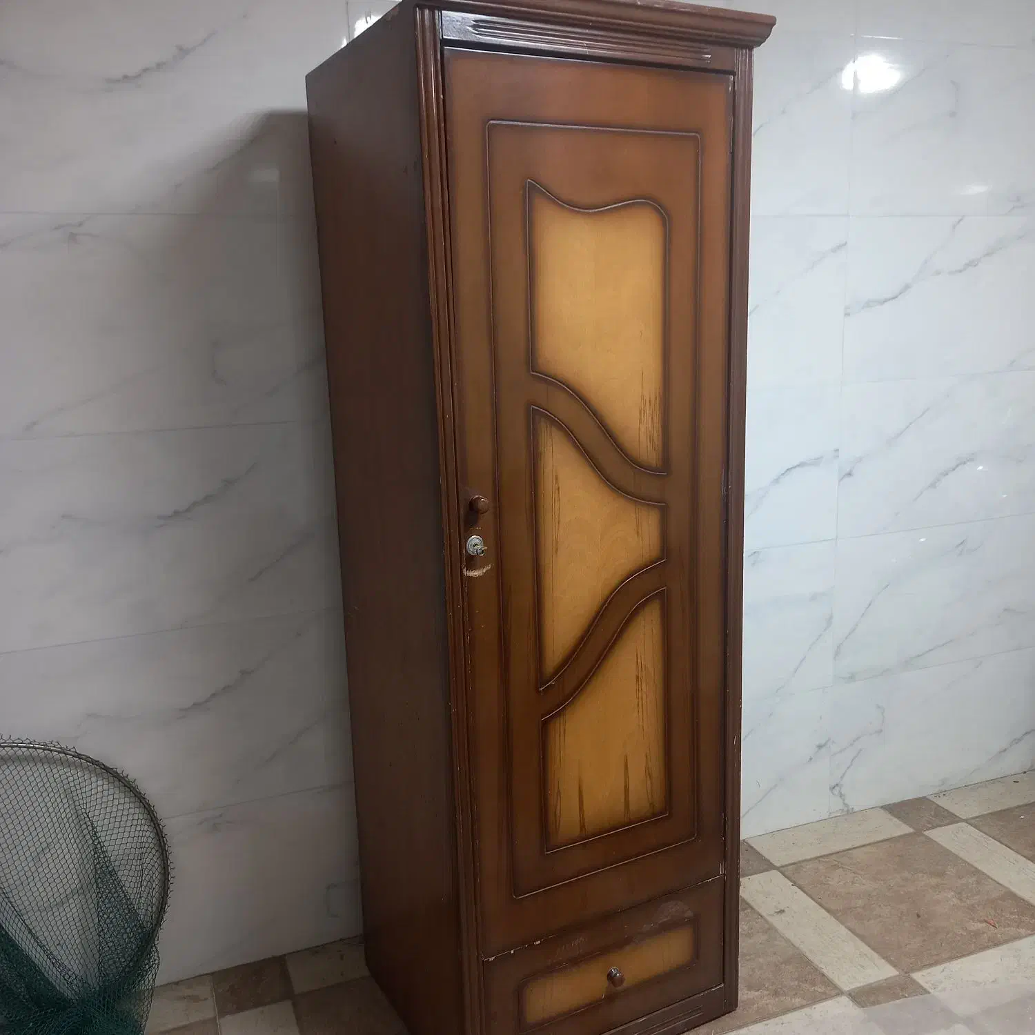 کمد لباس  از چوب گردو|جاکفشی، کمد، دراور|مرند, |دیوار