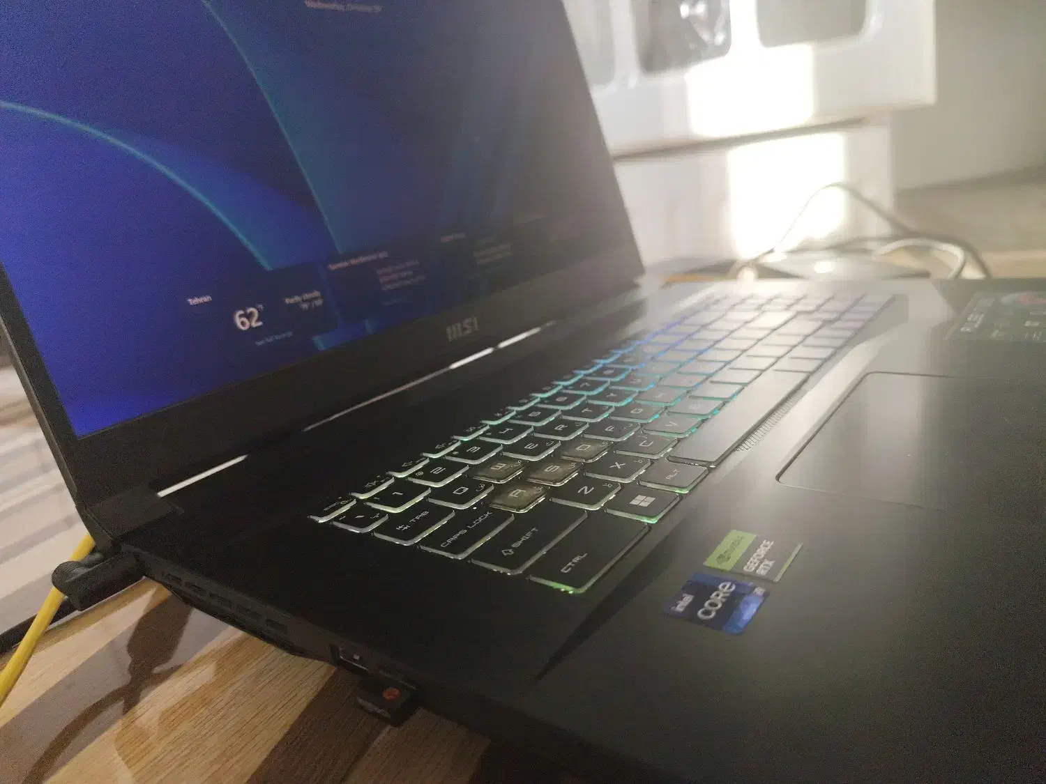 لپ تاپ گیمینگ msi 4060|رایانه همراه|کرمانشاه, |دیوار