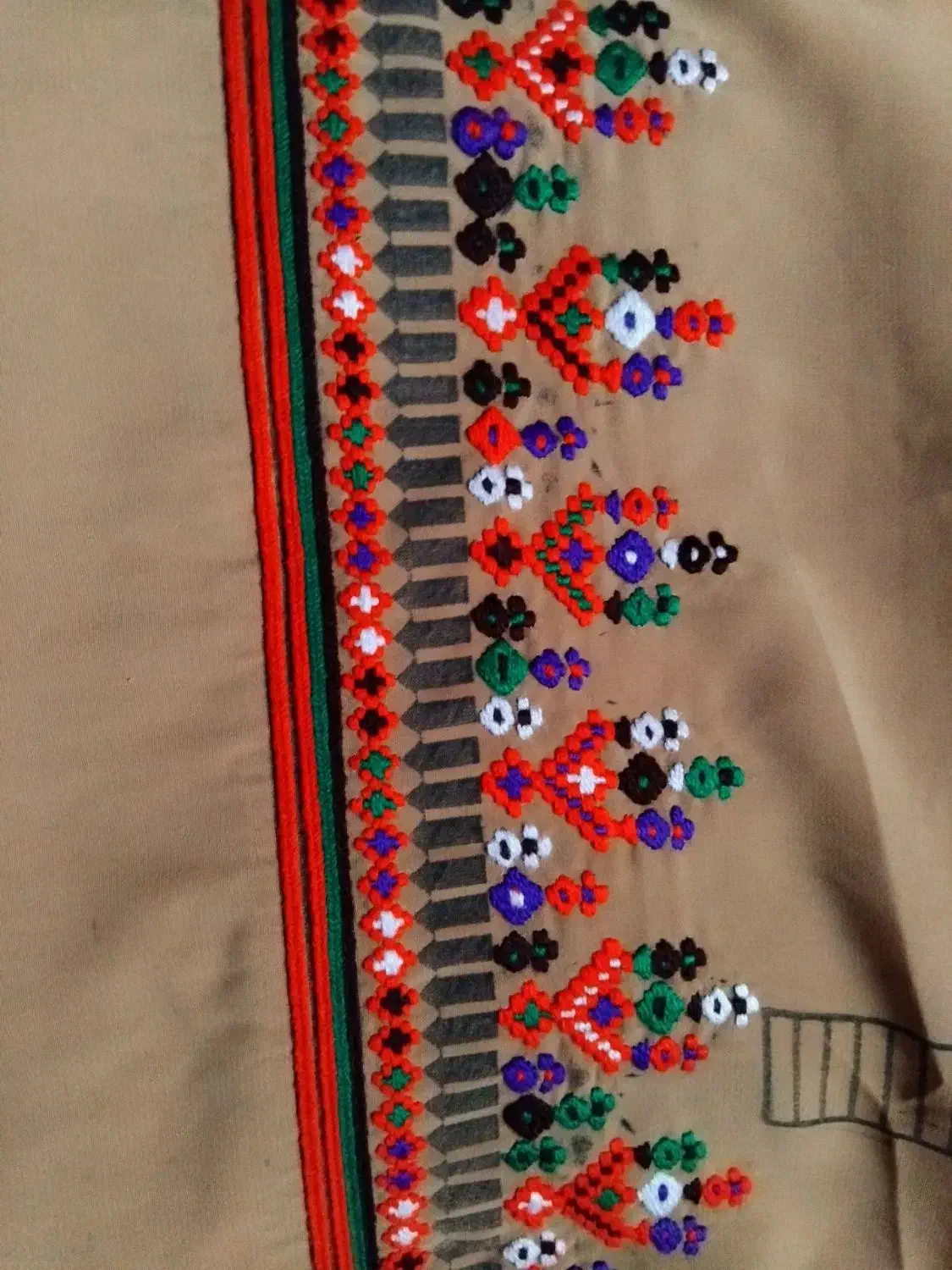 دوچگرون|لباس|راسک, |دیوار